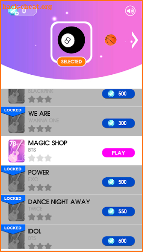 KPOP Dancing Line: Magic Dance Line Tiles Game screenshot