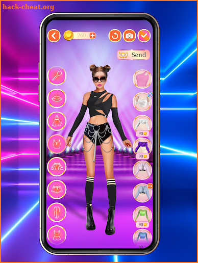 Kpop Girls Dress Up Game screenshot