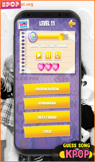 KPOP Guess Korea Idol Quiz Song screenshot