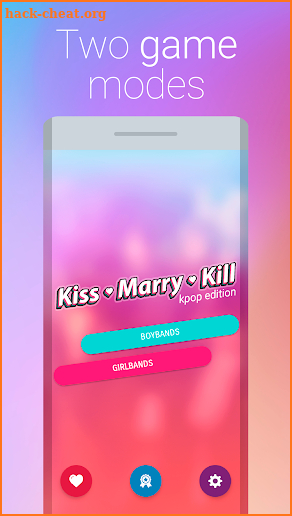 KPOP Kiss Marry Kill Game Challenge Quiz screenshot