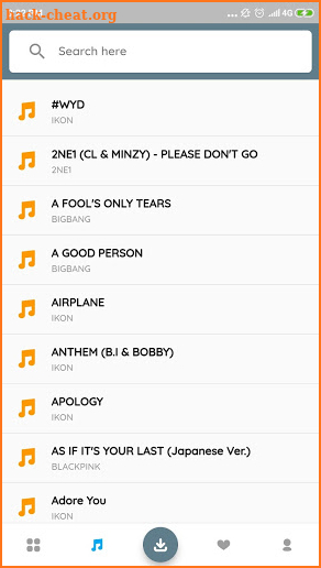 Kpop Lyrics Lite screenshot