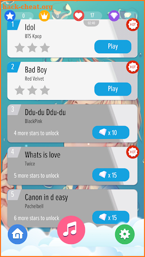 Kpop Piano Game (Midi Tiles) screenshot