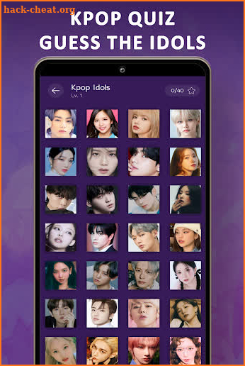 Kpop Quiz 2023 Guess The Idols screenshot
