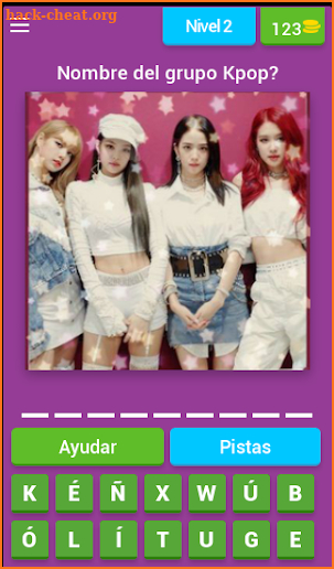 Kpop quiz en español screenshot