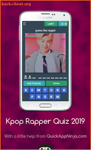 Kpop Rapper Quiz 2019 screenshot