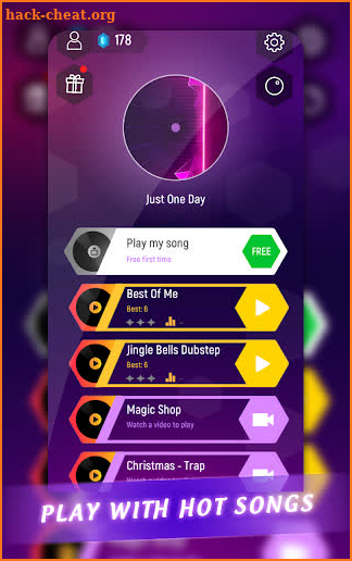 Kpop Tiles Hop Dancing Music screenshot