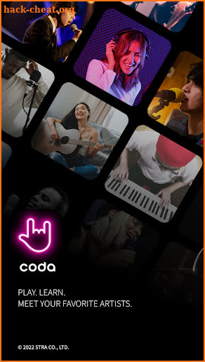 kpop vocal lesson app - coda screenshot