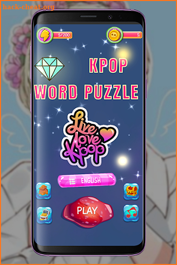 KPOP Word Puzzle Game screenshot