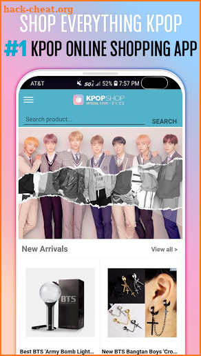 KPOPSHOP - Kpop Online Shopping App screenshot
