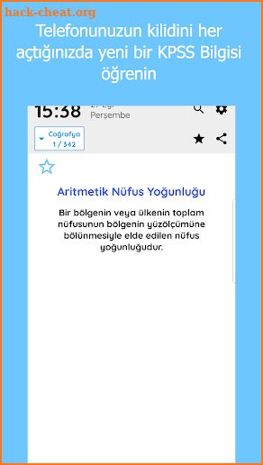 Kpss Kısa Bilgiler ve Şifreler (Kilit Ekranında) screenshot