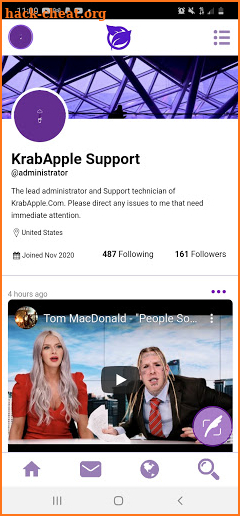 KrabApple screenshot