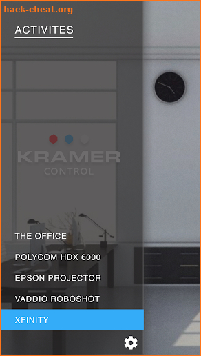 Kramer Control screenshot