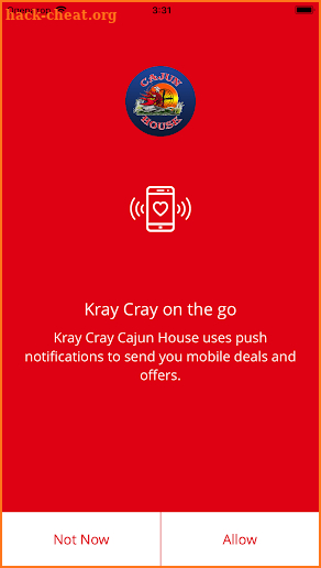 Kray Cray Cajun House screenshot