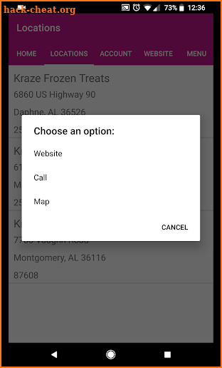 Kraze Frozen Treats screenshot