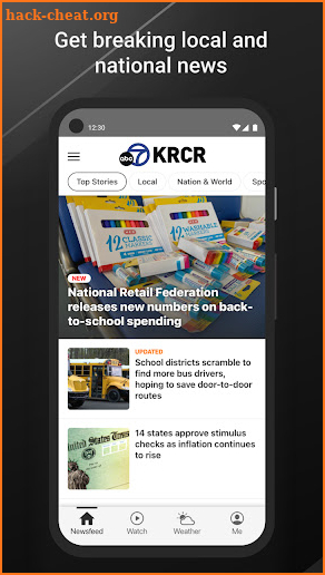 KRCR News Channel 7 screenshot