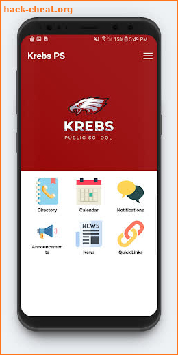 Krebs Public School screenshot