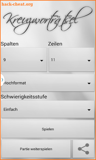 Kreuzworträtsel Deutsch Adfree screenshot