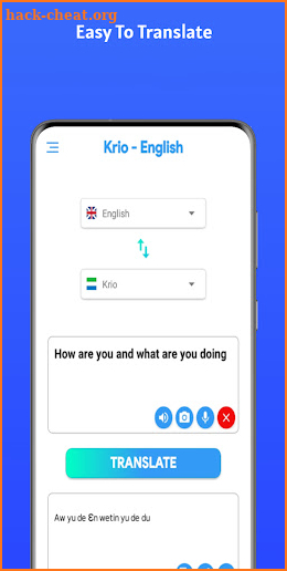 Krio - English Translator Pro screenshot