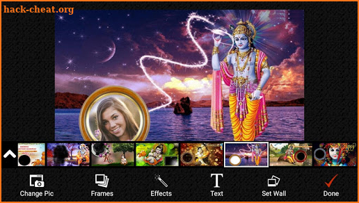 Krishna Photo Frame  | Made in India screenshot