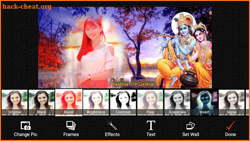 Krishna Photo Frame  | Made in India screenshot