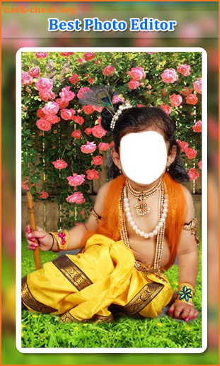 Krishna Photo Suit Editor screenshot