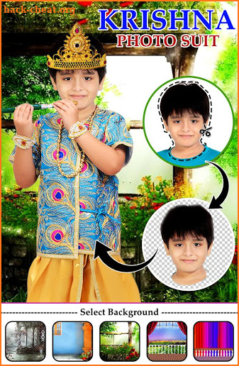 Krishna Photo Suit : Janmashtami Special screenshot