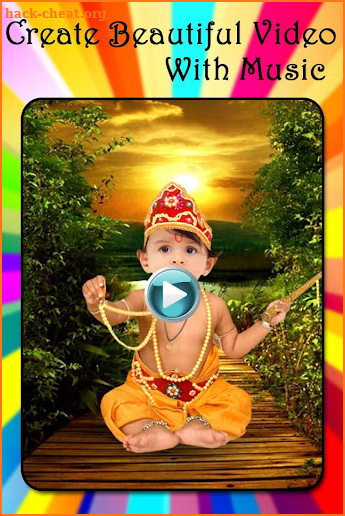 Krishna Video Maker- Bal Krishna Video Editor screenshot