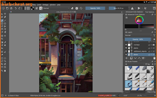 Krita screenshot