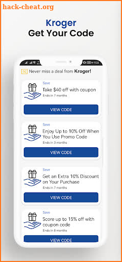 Kroger Digital Coupons - Kr screenshot