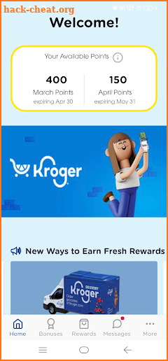 Kroger Fresh Mode screenshot
