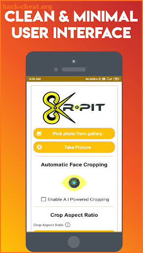 KropiT - AI powered Face Cropper screenshot