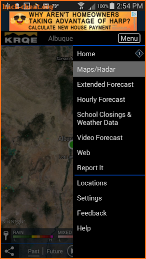KRQE Weather screenshot