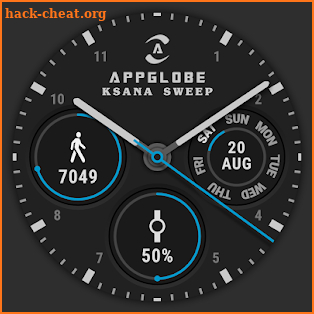 🕐 Ksana Sweep Watch Face for Android Wear screenshot
