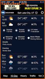 KSL Weather screenshot