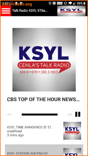 KSYL Cenla's Talkradio screenshot