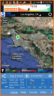 KTLA Los Angeles Weather screenshot