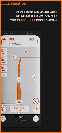 KTMconnect screenshot