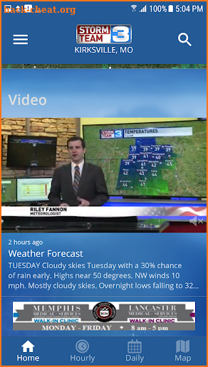 KTVO Weather screenshot