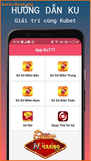 KU CASINO : Ứng dụng hỗ trợ đăng ký tài khoản 2021 screenshot