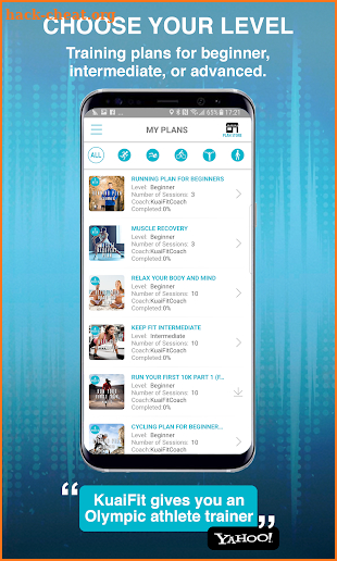 KuaiFit - Personal Training Courses & Sport Plans screenshot