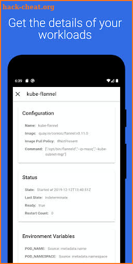 kubenav - Manage your Kubernetes clusters screenshot