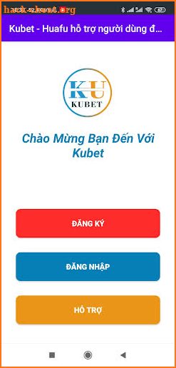 Kubet - Huafu Hỗ trợ người dùng screenshot