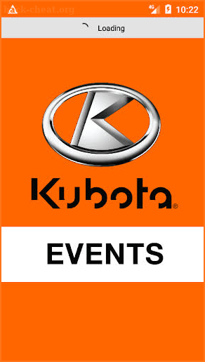 Kubota Events screenshot