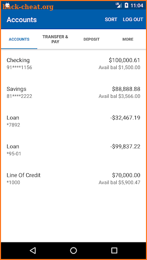 KUE Federal Credit Union screenshot
