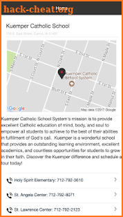 Kuemper Catholic School screenshot