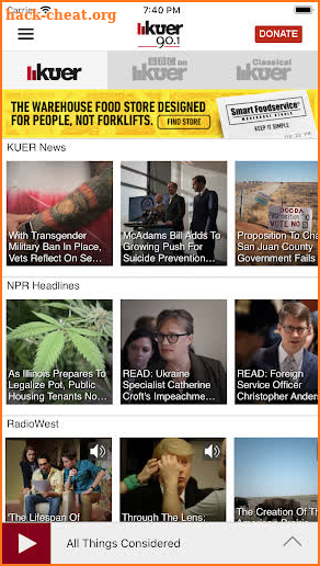 KUER Public Radio App screenshot