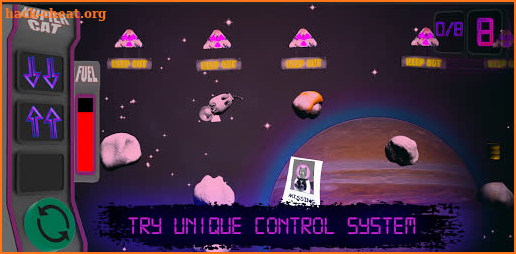Kuiper's Cat: Turbo Supersonic Space Cat Game screenshot