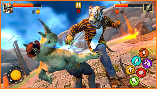 Kung Fu Animal: Wrestling Games 2019 screenshot