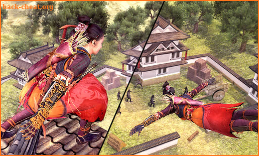 KUNGFU SAGA ARCHERY ⚔️ SUPERHERO NINJA GIRL ARASHI screenshot