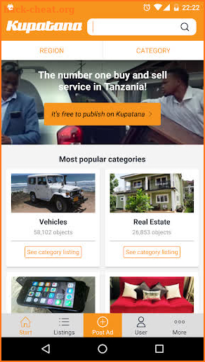 Kupatana Tanzania screenshot